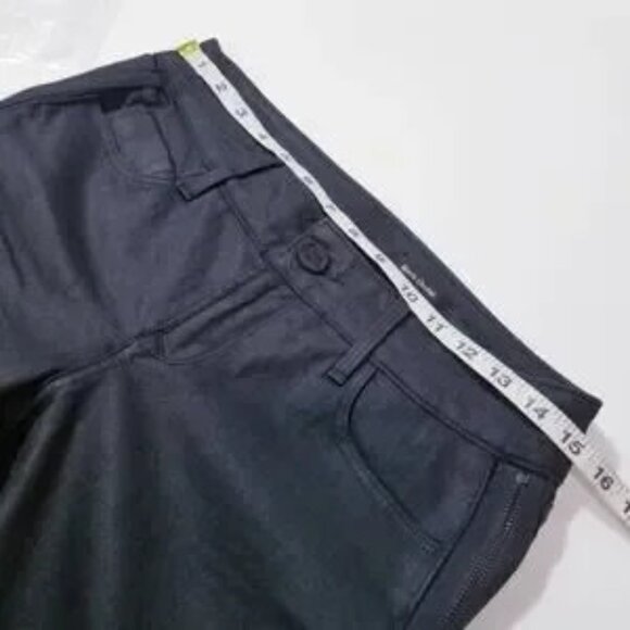 Black Orchid Los Angeles Women size 29 Equinox Skinny Pants Midrise Ankle Zip - Picture 4 of 6